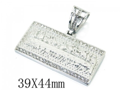 HY Wholesale Jewelry 316L Stainless Steel Pendant-HY13P1332HJL