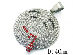 HY Wholesale Jewelry 316L Stainless Steel Pendant-HY13P1208HPL