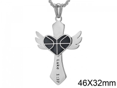 HY Wholesale Jewelry Stainless Steel Cross Pendant (not includ chain)-HY007P347