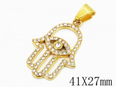 HY Wholesale Jewelry 316L Stainless Steel Pendant-HY13P1165HIG