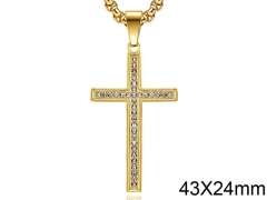 HY Wholesale Jewelry Stainless Steel Cross Pendant (not includ chain)-HY007P211