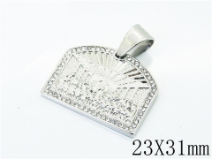 HY Wholesale Jewelry 316L Stainless Steel Pendant-HY13P1328HHE