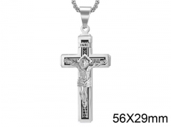 HY Wholesale Jewelry Stainless Steel Cross Pendant (not includ chain)-HY007P346