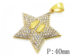 HY Wholesale Jewelry 316L Stainless Steel Pendant-HY13P1238HKQ