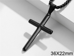 HY Wholesale Jewelry Stainless Steel Cross Pendant (not includ chain)-HY007P098