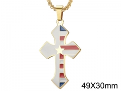 HY Wholesale Jewelry Stainless Steel Cross Pendant (not includ chain)-HY007P038