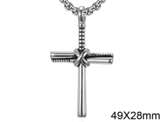 HY Wholesale Jewelry Stainless Steel Cross Pendant (not includ chain)-HY007P084