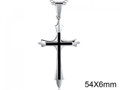 HY Wholesale Jewelry Stainless Steel Cross Pendant (not includ chain)-HY007P021