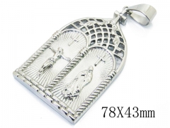 HY Wholesale Jewelry 316L Stainless Steel Pendant-HY13P1224HHW