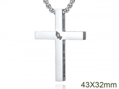 HY Wholesale Jewelry Stainless Steel Cross Pendant (not includ chain)-HY007P108