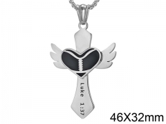 HY Wholesale Jewelry Stainless Steel Cross Pendant (not includ chain)-HY007P348