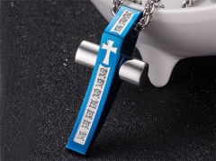 HY Wholesale Jewelry Stainless Steel Cross Pendant (not includ chain)-HY007P072