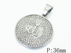 HY Wholesale Jewelry 316L Stainless Steel Pendant-HY13P1167HJC