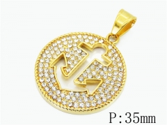 HY Wholesale Jewelry 316L Stainless Steel Pendant-HY13P1171HJL