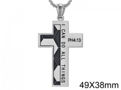 HY Wholesale Jewelry Stainless Steel Cross Pendant (not includ chain)-HY007P340
