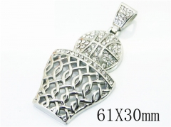 HY Wholesale Jewelry 316L Stainless Steel Pendant-HY13P1367HMF