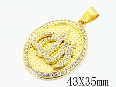 HY Wholesale Jewelry 316L Stainless Steel Pendant-HY13P1166HOD