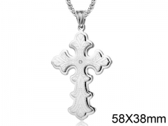 HY Wholesale Jewelry Stainless Steel Cross Pendant (not includ chain)-HY007P309