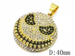 HY Wholesale Jewelry 316L Stainless Steel Pendant-HY13P1213HOQ