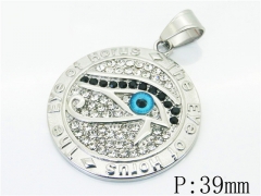 HY Wholesale Jewelry 316L Stainless Steel Pendant-HY13P1315HJD