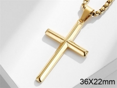 HY Wholesale Jewelry Stainless Steel Cross Pendant (not includ chain)-HY007P097