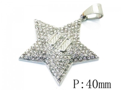HY Wholesale Jewelry 316L Stainless Steel Pendant-HY13P1237HJW