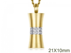HY Wholesale Jewelry Stainless Steel CZ Pendant (not includ chain)-HY007P075