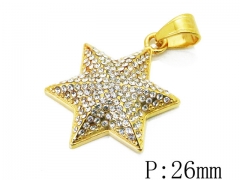 HY Wholesale Jewelry 316L Stainless Steel Pendant-HY13P1240HKA