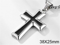 HY Wholesale Jewelry Stainless Steel Cross Pendant (not includ chain)-HY007P275