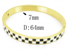 HY Wholesale Stainless Steel 316L Bangle-HY32B0239HLL