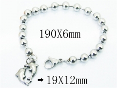 HY Wholesale 316L Stainless Steel Bracelets-HY39B0612LT