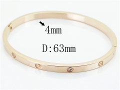 HY Wholesale Stainless Steel 316L Bangle-HY14B0212HZZ