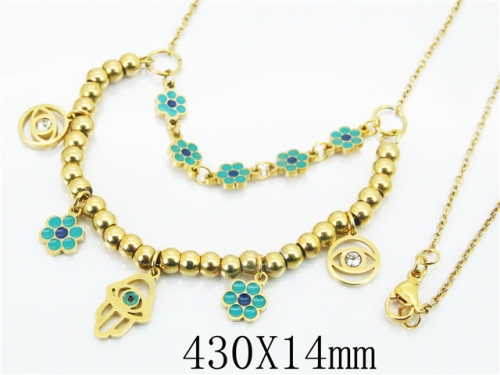 HY Wholesale Stainless Steel 316L Jewelry Necklaces-HY92N0336HJW