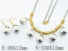 HY Wholesale 316L Stainless Steel jewelry Set-HY92S0224HOR