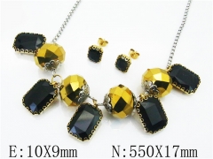 HY Wholesale 316L Stainless Steel jewelry Set-HY92S0222HJQ