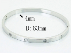 HY Wholesale Stainless Steel 316L Bangle-HY14B0210OQ