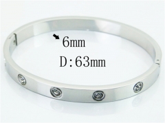 HY Wholesale Stainless Steel 316L Bangle-HY14B0213HXX