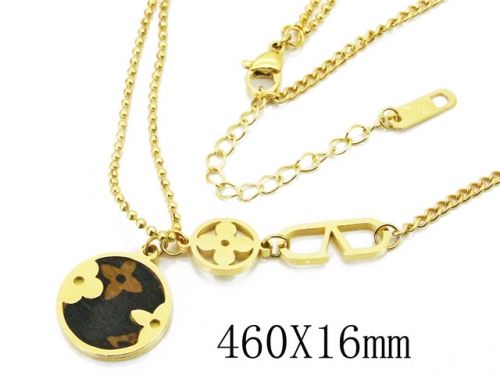 HY Wholesale Stainless Steel 316L Jewelry Necklaces-HY32N0311HAL