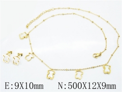 HY Wholesale 316L Stainless Steel jewelry Set-HY02S2836HME