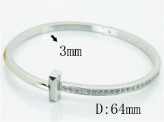 HY Wholesale Stainless Steel 316L Bangle-HY14B0216HPD