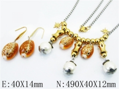 HY Wholesale 316L Stainless Steel jewelry Set-HY92S0223HOE