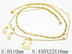 HY Wholesale 316L Stainless Steel jewelry Set-HY02S2835HMZ