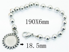 HY Wholesale 316L Stainless Steel Bracelets-HY39B0633LS