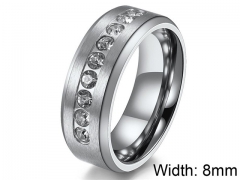 HY Wholesale 316L Stainless Steel Rings-HY007R224