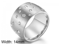 HY Wholesale 316L Stainless Steel Rings-HY007R343