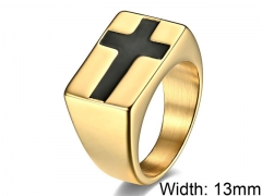 HY Wholesale 316L Stainless Steel Religion Rings-HY007R290