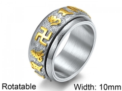 HY Wholesale 316L Stainless Steel Religion Rings-HY007R185