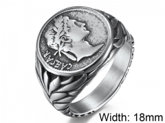 HY Wholesale 316L Stainless Steel Religion Rings-HY007R195