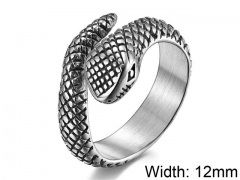 HY Wholesale Jewelry Stainless Steel 316L Animal Rings-HY007R236