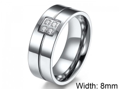 HY Wholesale 316L Stainless Steel Rings-HY007R234